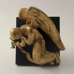 941 2585 WOODEN SCULPTURE